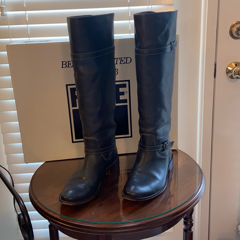 Frye Gray Heeled Boots for Women